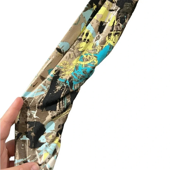 Joseph Ribkoff zip up abstract sweater, size 10 - Picture 2 of 5